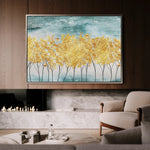 Abstract 025 Canvas Art 60 x 40 cm / Black
