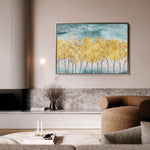 Abstract 025 Canvas Art 60 x 40 cm / Black