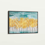 Abstract 025 Canvas Art 60 x 40 cm / Black