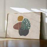 Boho 025 Canvas Art 60 x 40 cm / Black