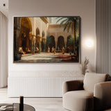 Orientalist 025 Canvas Art 60 x 40 cm / Black