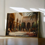 Orientalist 025 Canvas Art 60 x 40 cm / Black