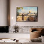 Palestine 025 Canvas Art 60 x 40 cm / Black