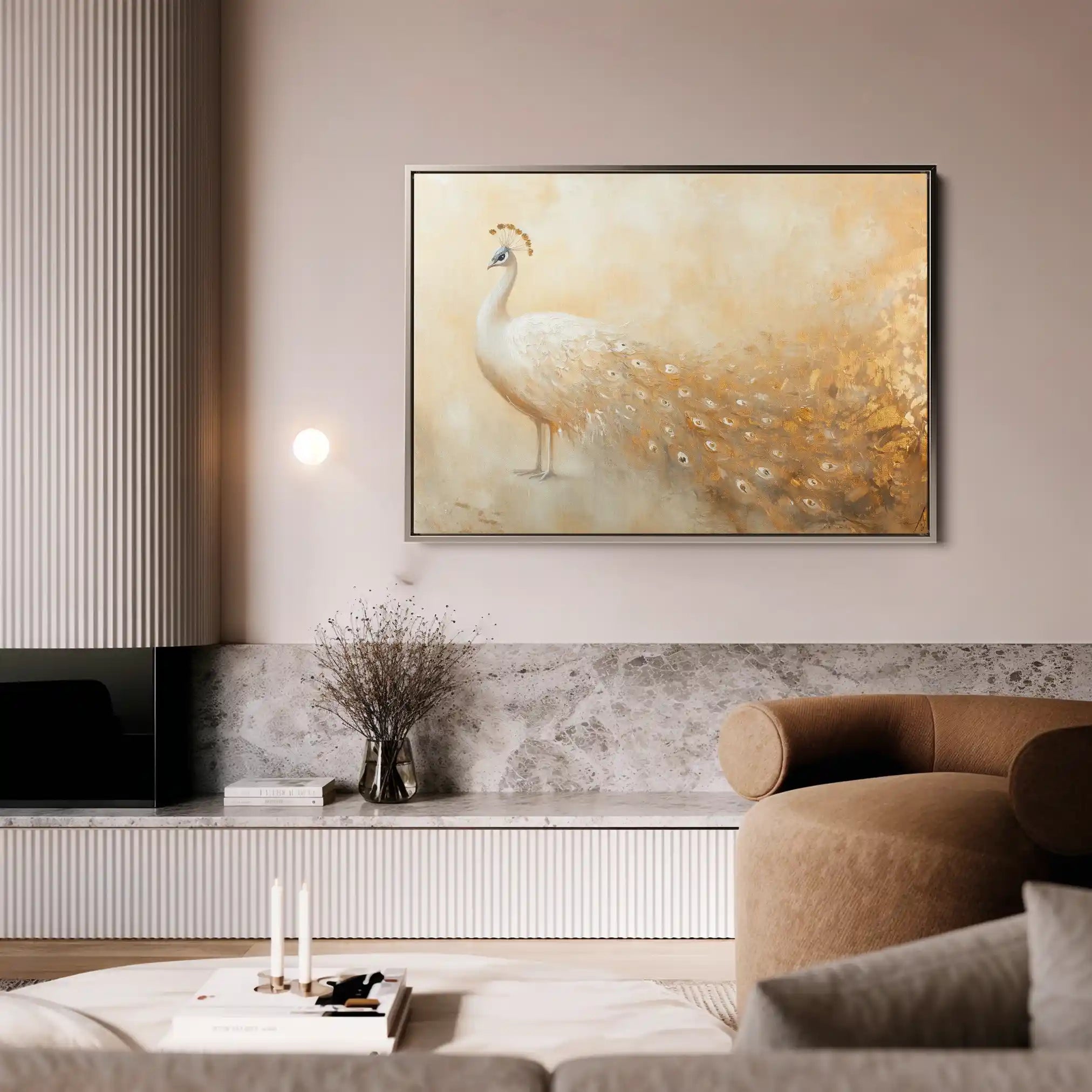 Animals 026 Canvas Art 60 x 40 cm / Black