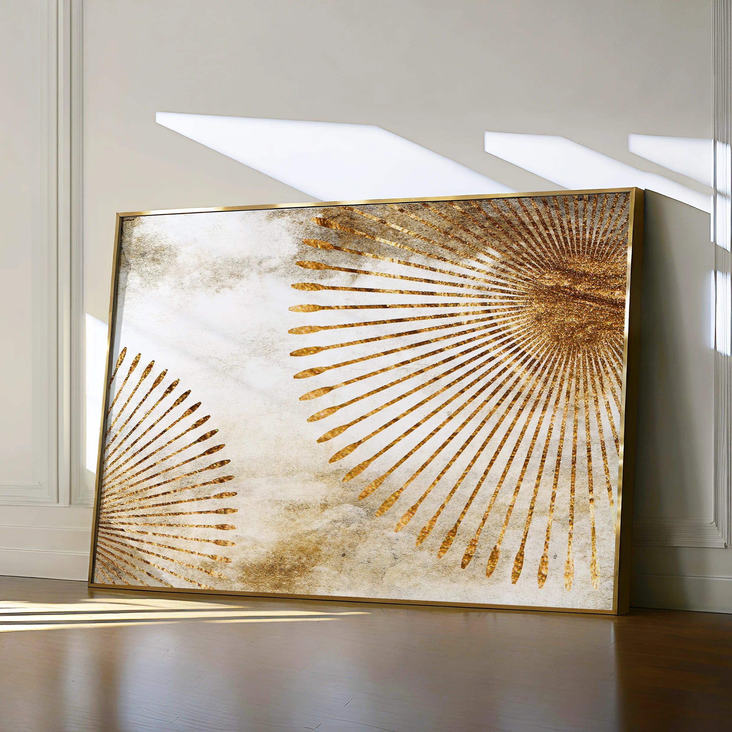 Abstract 026 Canvas Art 60 x 40 cm / Black