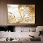 Abstract 026 Canvas Art 60 x 40 cm / Black