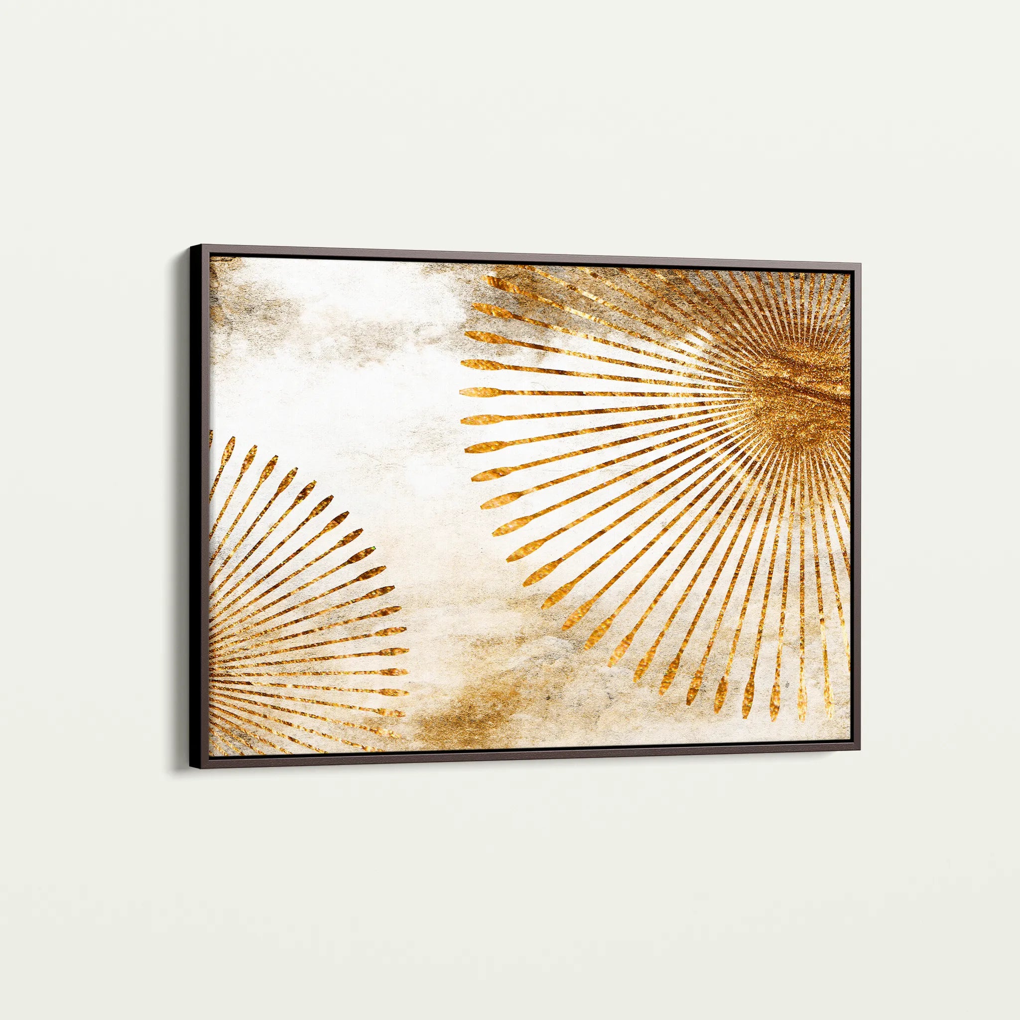 Abstract 026 Canvas Art 60 x 40 cm / Black