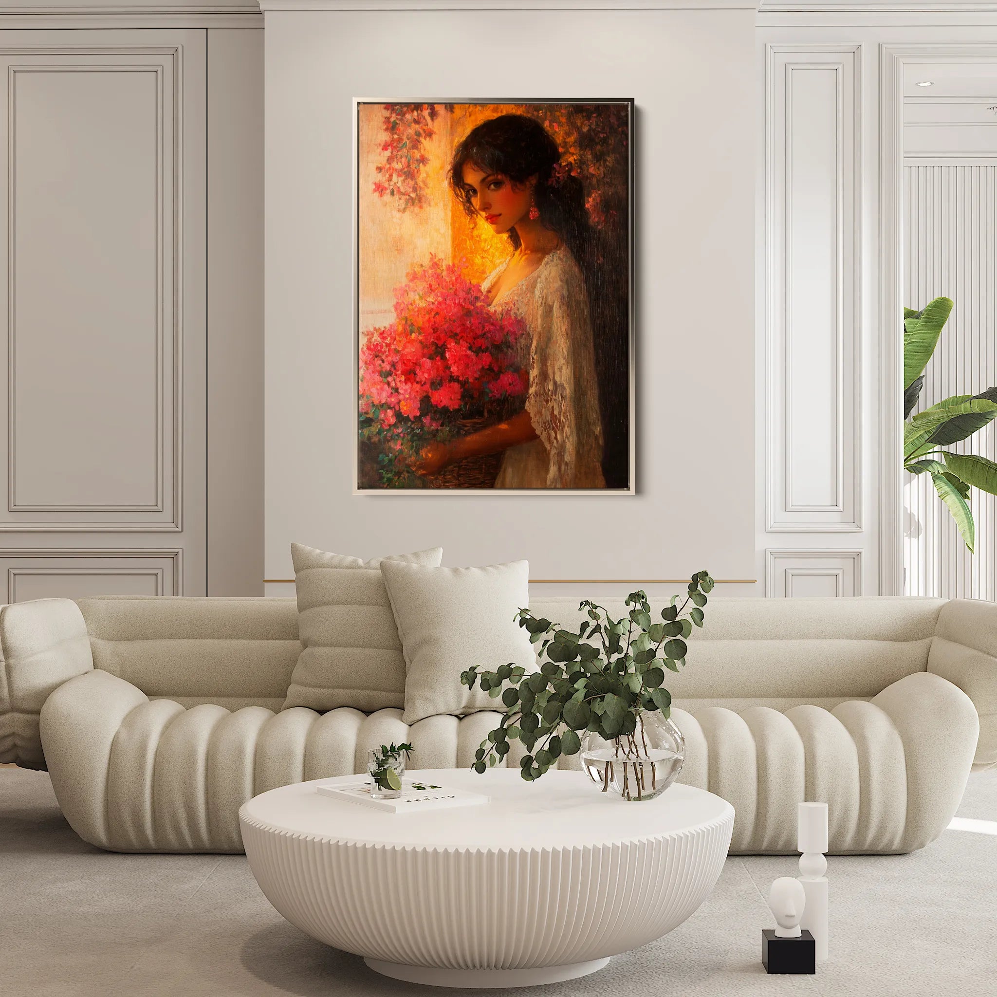 Classic 026 Canvas Art 60 x 40 cm / Black