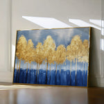 Floral 026 Canvas Art 60 x 40 cm / Black