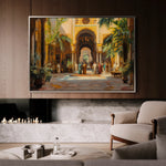 Orientalist 026 Canvas Art 60 x 40 cm / Black