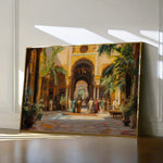 Orientalist 026 Canvas Art 60 x 40 cm / Black