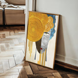 Portrait 026 Canvas Art 60 x 40 cm / Black