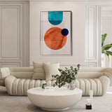 Boho 027 Canvas Art 60 x 40 cm / Black