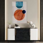 Boho 027 Canvas Art 60 x 40 cm / Black