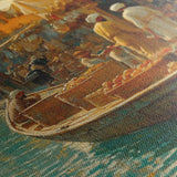 Orientalist 027 Canvas Art 60 x 40 cm / Black