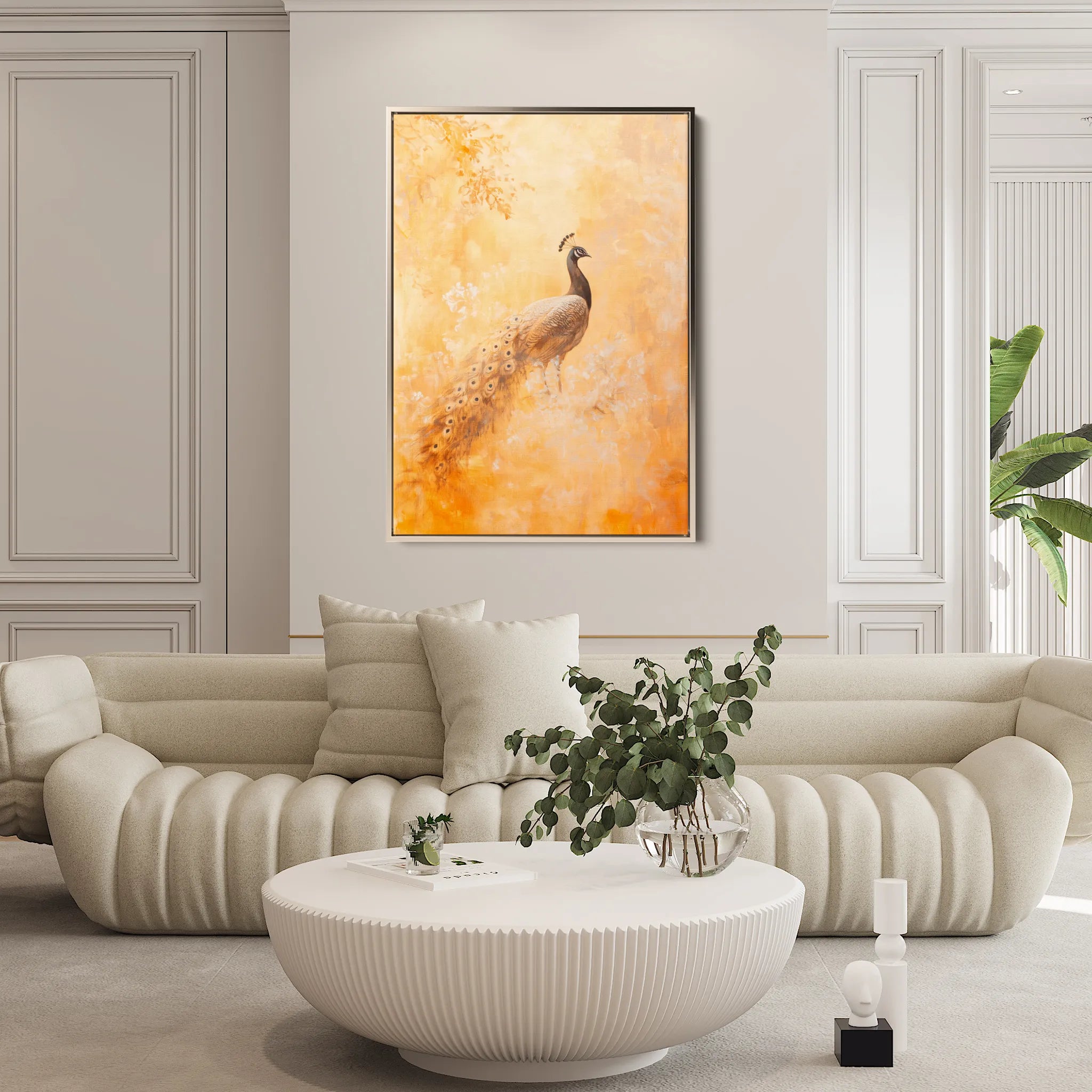 Animals 028 Canvas Art 60 x 40 cm / Black