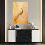 Animals 028 Canvas Art 60 x 40 cm / Black