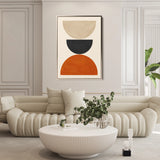 Boho 028 Canvas Art 60 x 40 cm / Black