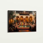 Orientalist 028 Canvas Art 60 x 40 cm / Black
