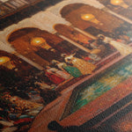 Orientalist 028 Canvas Art 60 x 40 cm / Black