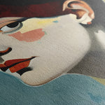 Portrait 028 Canvas Art 60 x 40 cm / Black