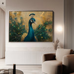 Animals 029 Canvas Art 60 x 40 cm / Black