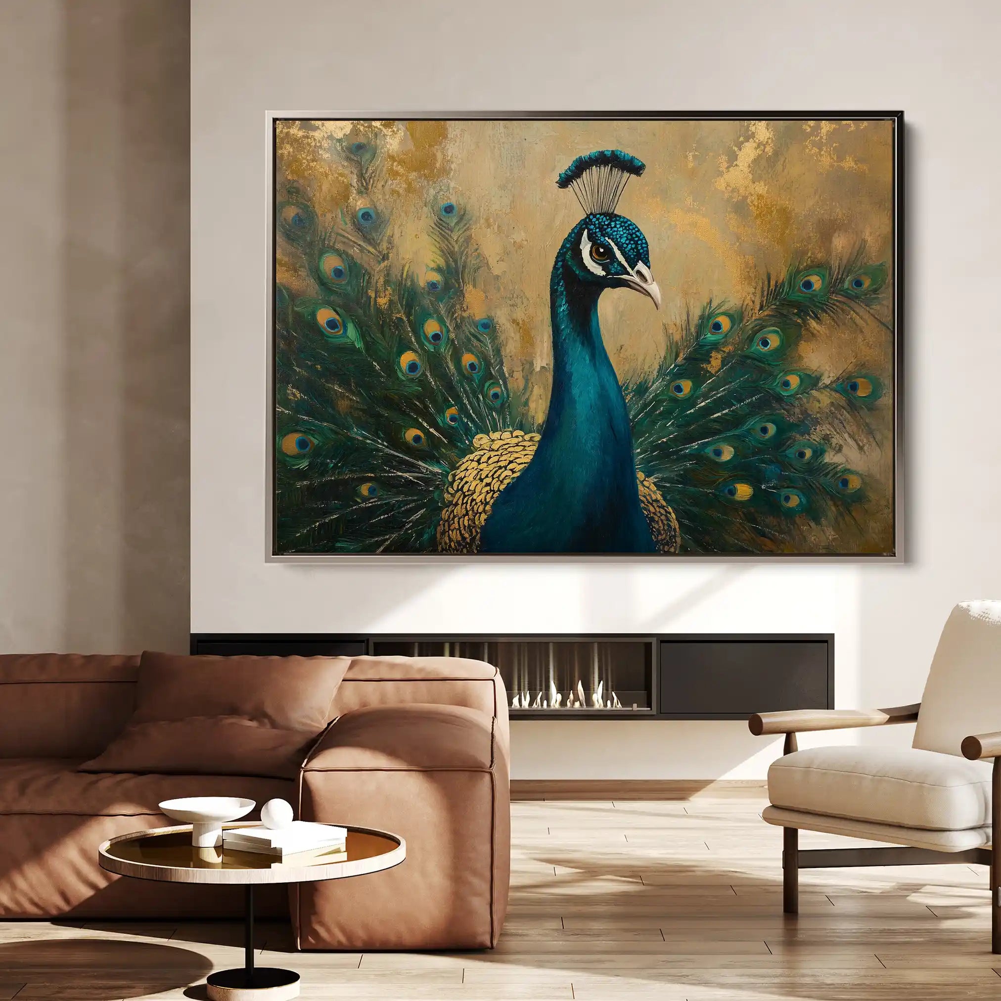 Animals 029 Canvas Art 60 x 40 cm / Black