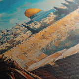 Palestine 029 Canvas Art 60 x 40 cm / Black