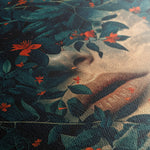 Portrait 029 Canvas Art 60 x 40 cm / Black