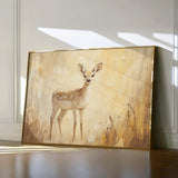 Animals 031 Canvas Art 60 x 40 cm / Black