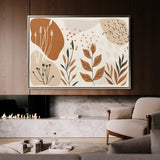 Boho 031 Canvas Art 60 x 40 cm / Black