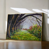 Landscape 031 Canvas Art 60 x 40 cm / Black