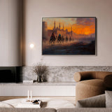Orientalist 031 Canvas Art 60 x 40 cm / Black