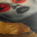 Portrait 031 Canvas Art 60 x 40 cm / Black