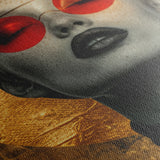 Portrait 031 Canvas Art 60 x 40 cm / Black