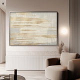 Abstract 032 Canvas Art 60 x 40 cm / Black
