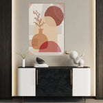 Boho 032 Canvas Art 60 x 40 cm / Black