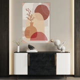 Boho 032 Canvas Art 60 x 40 cm / Black