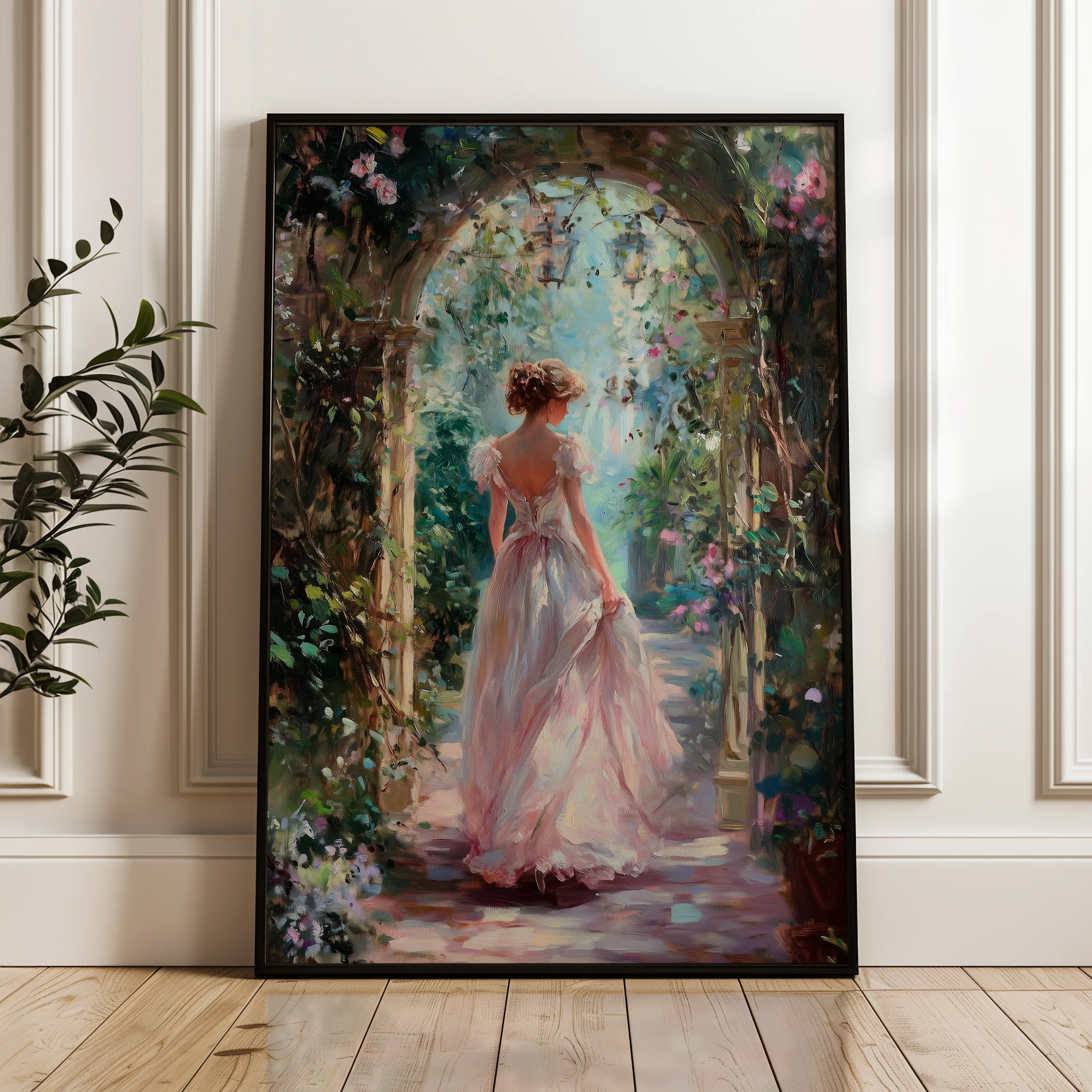 Classic 032 Canvas Art 60 x 40 cm / Black