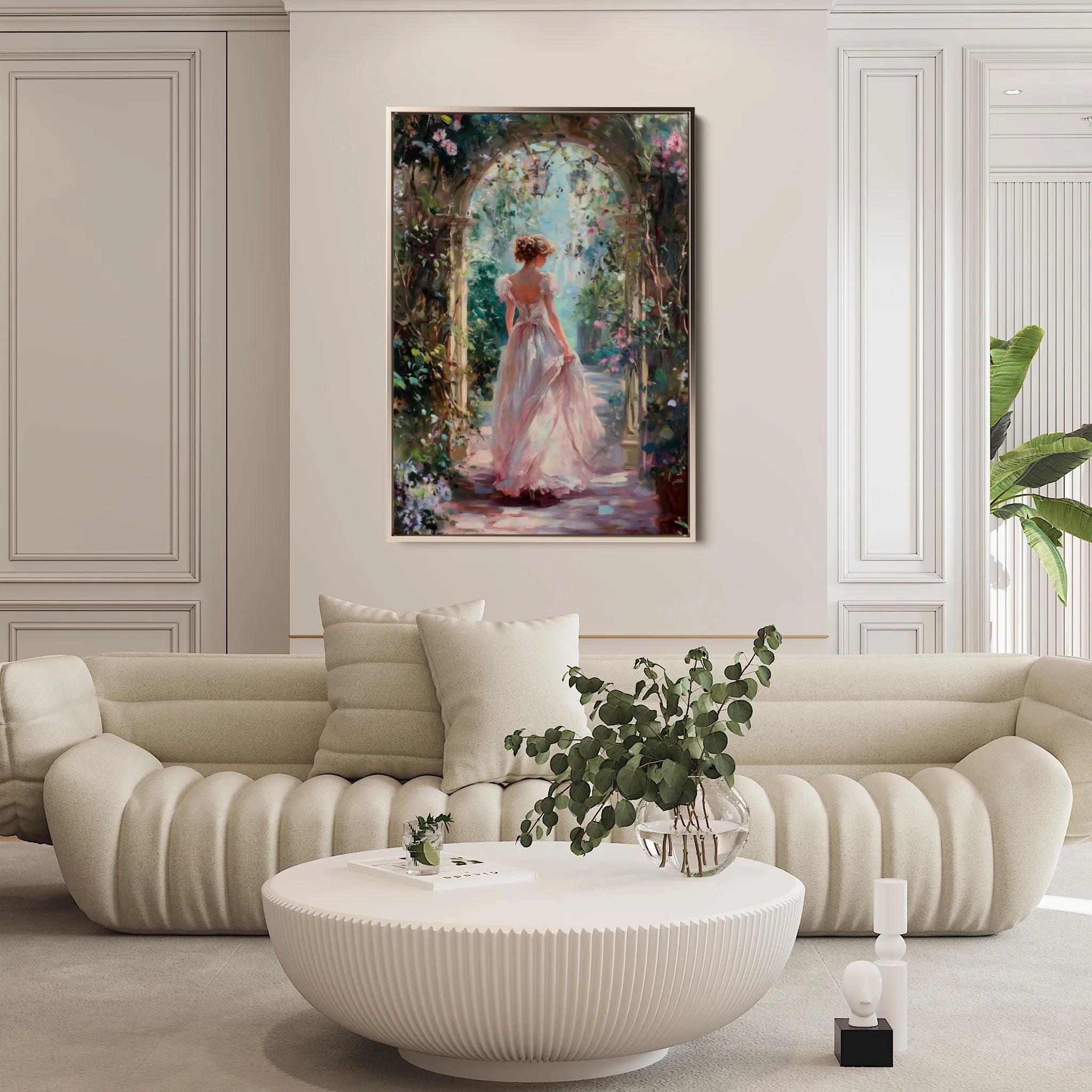 Classic 032 Canvas Art 60 x 40 cm / Black