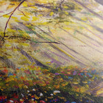 Landscape 032 Canvas Art 60 x 40 cm / Black