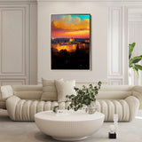 Palestine 032 Canvas Art 60 x 40 cm / Black