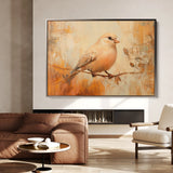 Animals 033 Canvas Art 60 x 40 cm / Black