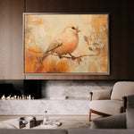 Animals 033 Canvas Art 60 x 40 cm / Black