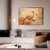 Animals 033 Canvas Art 60 x 40 cm / Black