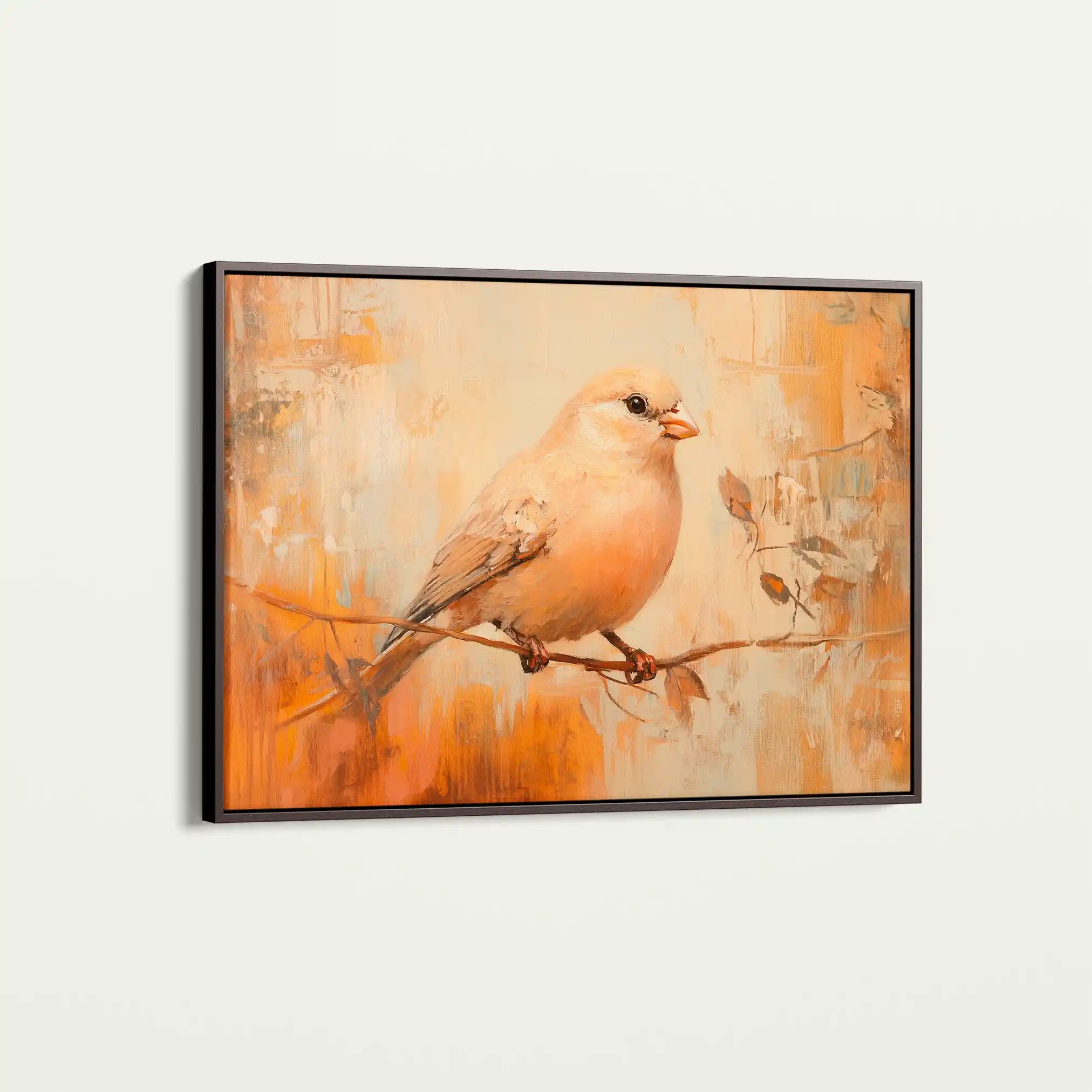 Animals 033 Canvas Art 60 x 40 cm / Black