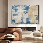 Abstract 033 Canvas Art 60 x 40 cm / Black