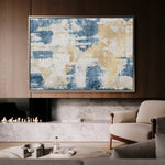 Abstract 033 Canvas Art 60 x 40 cm / Black