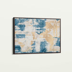 Abstract 033 Canvas Art 60 x 40 cm / Black
