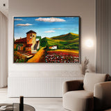 Landscape 033 Canvas Art 60 x 40 cm / Black
